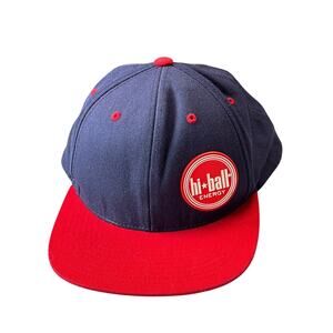 The Classics Hi Ball Energy Cap Navy Red Baseball Hat Snapback